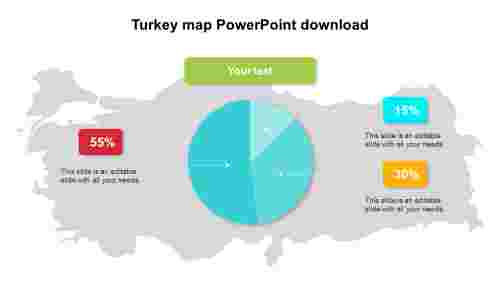 Turkey map PowerPoint download